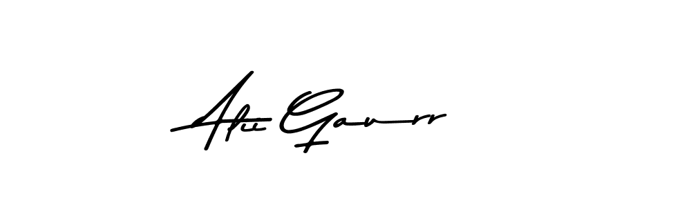 How to Draw Alii Gaurr signature style? Asem Kandis PERSONAL USE is a latest design signature styles for name Alii Gaurr. Alii Gaurr signature style 9 images and pictures png