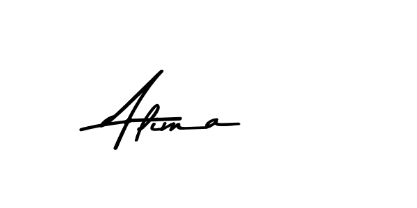 Make a beautiful signature design for name Alima . With this signature (Asem Kandis PERSONAL USE) style, you can create a handwritten signature for free. Alima  signature style 9 images and pictures png