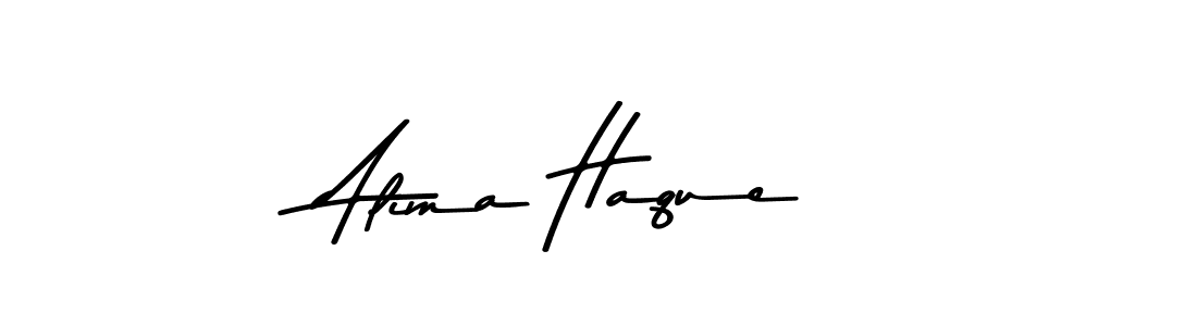 Make a beautiful signature design for name Alima Haque. Use this online signature maker to create a handwritten signature for free. Alima Haque signature style 9 images and pictures png