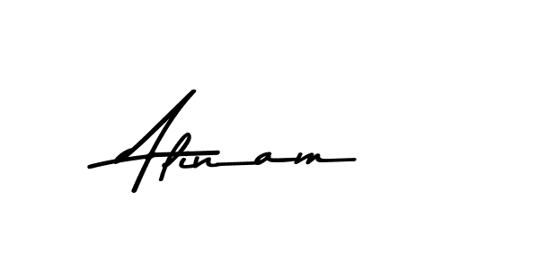Make a beautiful signature design for name Alinam. With this signature (Asem Kandis PERSONAL USE) style, you can create a handwritten signature for free. Alinam signature style 9 images and pictures png