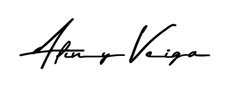 A classic penmanship look for Aliny Veiga. The Asem Kandis PERSONAL USE font brings timeless elegance and confidence to every signed document. Aliny Veiga signature style 9 images and pictures png