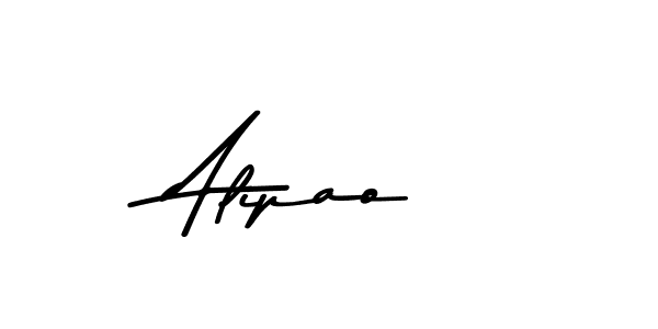 You should practise on your own different ways (Asem Kandis PERSONAL USE) to write your name (Alipao) in signature. don't let someone else do it for you. Alipao signature style 9 images and pictures png