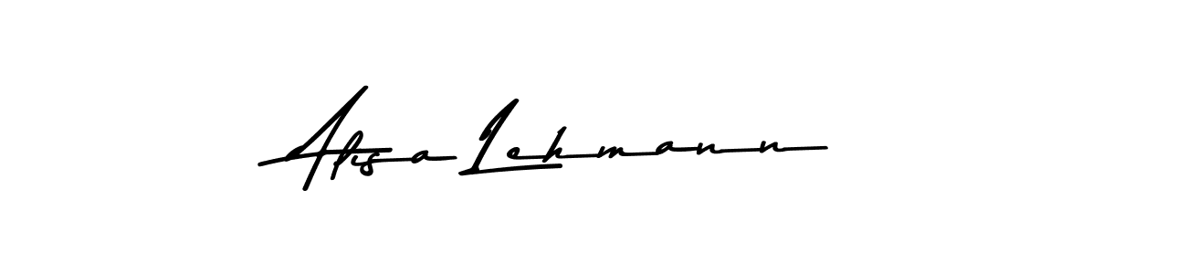 Alisa Lehmann stylish signature style. Best Handwritten Sign (Asem Kandis PERSONAL USE) for my name. Handwritten Signature Collection Ideas for my name Alisa Lehmann. Alisa Lehmann signature style 9 images and pictures png