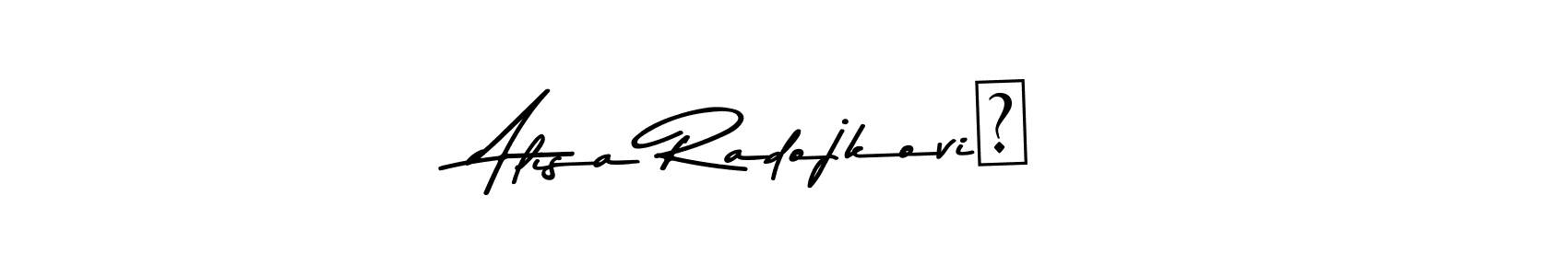 You can use this online signature creator to create a handwritten signature for the name Alisa Radojković. This is the best online autograph maker. Alisa Radojković signature style 9 images and pictures png