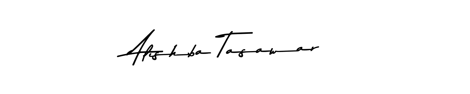 You can use this online signature creator to create a handwritten signature for the name Alishba Tasawar. This is the best online autograph maker. Alishba Tasawar signature style 9 images and pictures png