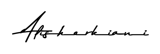 Use a signature maker to create a handwritten signature online. With this signature software, you can design (Asem Kandis PERSONAL USE) your own signature for name Alisherkiani. Alisherkiani signature style 9 images and pictures png