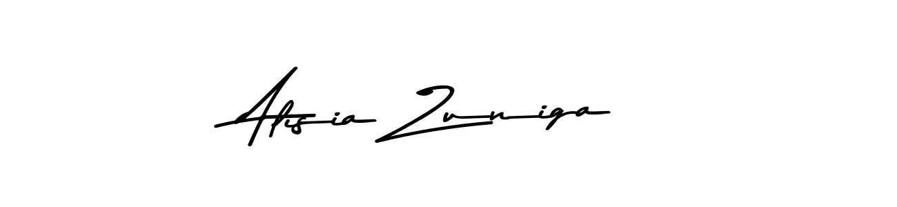 Similarly Asem Kandis PERSONAL USE is the best handwritten signature design. Signature creator online .You can use it as an online autograph creator for name Alisia Zuniga. Alisia Zuniga signature style 9 images and pictures png