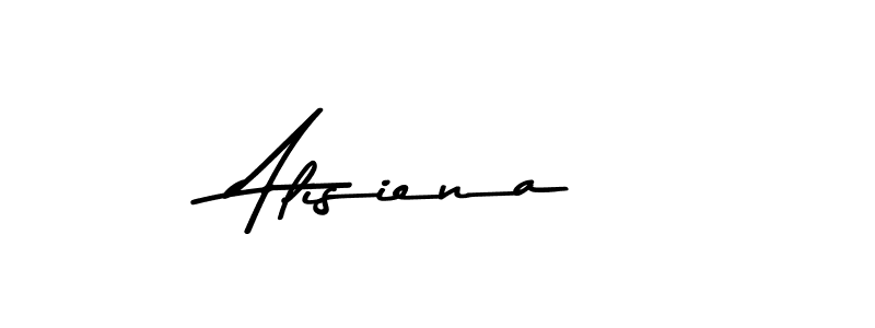 Use a signature maker to create a handwritten signature online. With this signature software, you can design (Asem Kandis PERSONAL USE) your own signature for name Alisiena. Alisiena signature style 9 images and pictures png