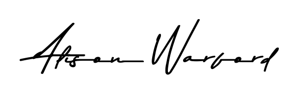 Give your name Alison Warford an exquisite flair with the Asem Kandis PERSONAL USE script font. Ideal for contracts, resumes, and formal letterheads. Alison Warford signature style 9 images and pictures png