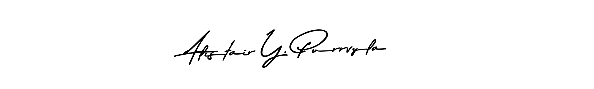 How to Draw Alistair Y. Purrvyla signature style? Asem Kandis PERSONAL USE is a latest design signature styles for name Alistair Y. Purrvyla. Alistair Y. Purrvyla signature style 9 images and pictures png