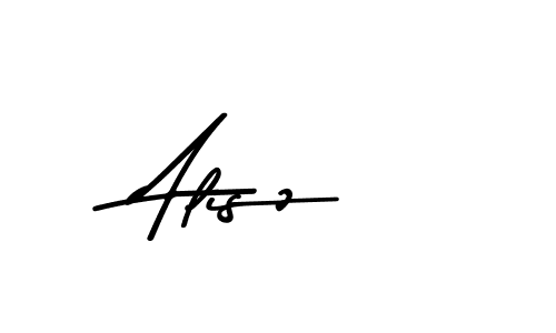 Alisz stylish signature style. Best Handwritten Sign (Asem Kandis PERSONAL USE) for my name. Handwritten Signature Collection Ideas for my name Alisz. Alisz signature style 9 images and pictures png