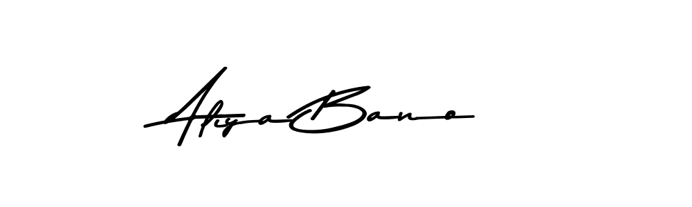 Here are the top 10 professional signature styles for the name Aliya Bano. These are the best autograph styles you can use for your name. Aliya Bano signature style 9 images and pictures png