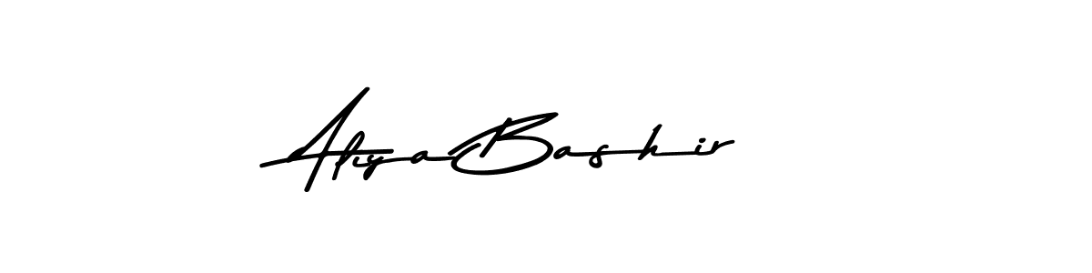 Create a beautiful signature design for name Aliya Bashir. With this signature (Asem Kandis PERSONAL USE) fonts, you can make a handwritten signature for free. Aliya Bashir signature style 9 images and pictures png