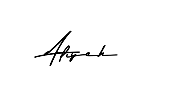 Also we have Aliyeh name is the best signature style. Create professional handwritten signature collection using Asem Kandis PERSONAL USE autograph style. Aliyeh signature style 9 images and pictures png