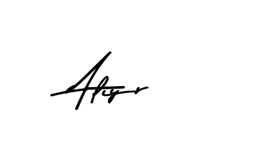 You can use this online signature creator to create a handwritten signature for the name Aliyr. This is the best online autograph maker. Aliyr signature style 9 images and pictures png