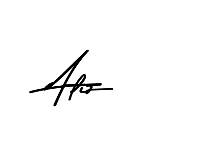 Design your own signature with our free online signature maker. With this signature software, you can create a handwritten (Asem Kandis PERSONAL USE) signature for name Aliz. Aliz signature style 9 images and pictures png