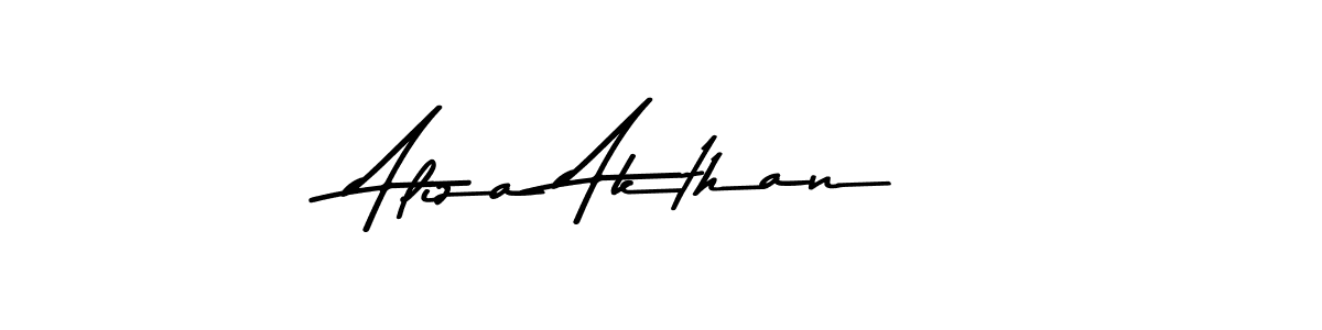 Asem Kandis PERSONAL USE is a professional signature style that is perfect for those who want to add a touch of class to their signature. It is also a great choice for those who want to make their signature more unique. Get Aliza Akthan name to fancy signature for free. Aliza Akthan signature style 9 images and pictures png