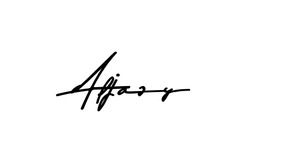 Use a signature maker to create a handwritten signature online. With this signature software, you can design (Asem Kandis PERSONAL USE) your own signature for name Aljazy. Aljazy signature style 9 images and pictures png