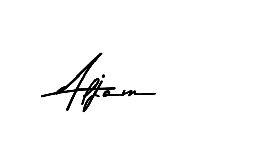 It looks lik you need a new signature style for name Aljom. Design unique handwritten (Asem Kandis PERSONAL USE) signature with our free signature maker in just a few clicks. Aljom signature style 9 images and pictures png