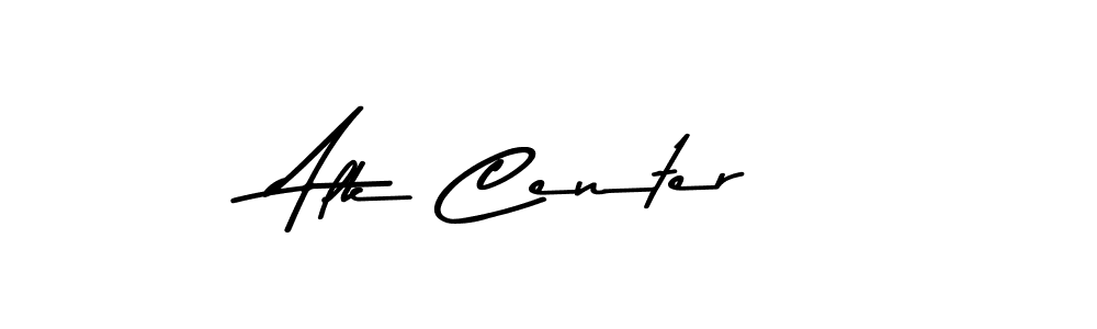 Alk Center stylish signature style. Best Handwritten Sign (Asem Kandis PERSONAL USE) for my name. Handwritten Signature Collection Ideas for my name Alk Center. Alk Center signature style 9 images and pictures png