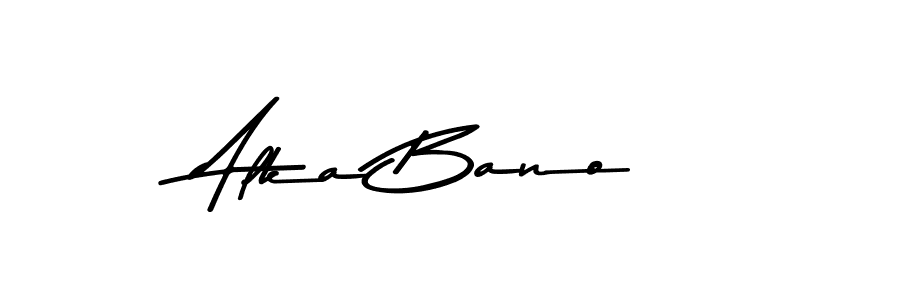 Use a signature maker to create a handwritten signature online. With this signature software, you can design (Asem Kandis PERSONAL USE) your own signature for name Alka Bano. Alka Bano signature style 9 images and pictures png