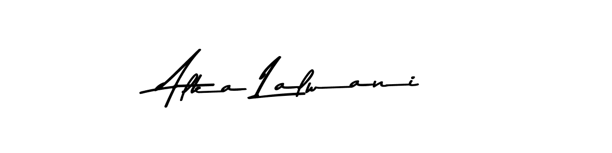 Also we have Alka Lalwani name is the best signature style. Create professional handwritten signature collection using Asem Kandis PERSONAL USE autograph style. Alka Lalwani signature style 9 images and pictures png
