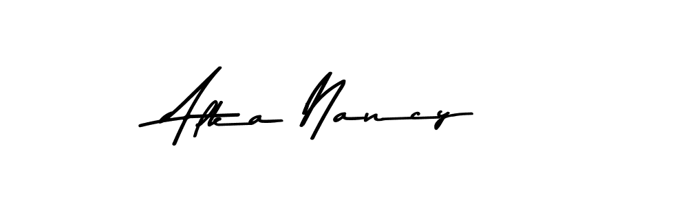 Check out images of Autograph of Alka Nancy name. Actor Alka Nancy Signature Style. Asem Kandis PERSONAL USE is a professional sign style online. Alka Nancy signature style 9 images and pictures png