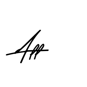 Design your own signature with our free online signature maker. With this signature software, you can create a handwritten (Asem Kandis PERSONAL USE) signature for name All. All signature style 9 images and pictures png