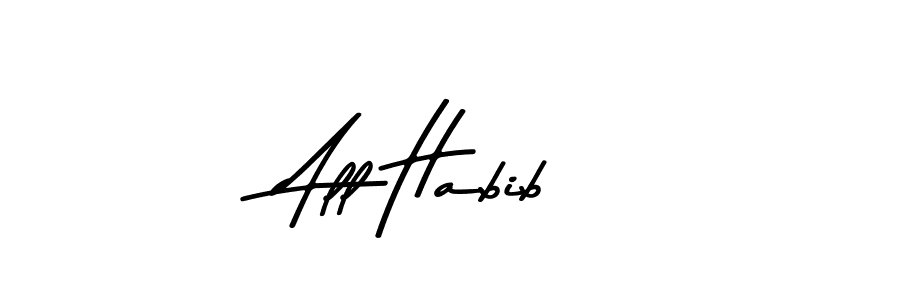 Here are the top 10 professional signature styles for the name All Habib. These are the best autograph styles you can use for your name. All Habib signature style 9 images and pictures png