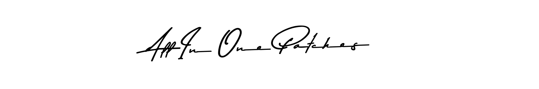 Use a signature maker to create a handwritten signature online. With this signature software, you can design (Asem Kandis PERSONAL USE) your own signature for name All In One Patches. All In One Patches signature style 9 images and pictures png