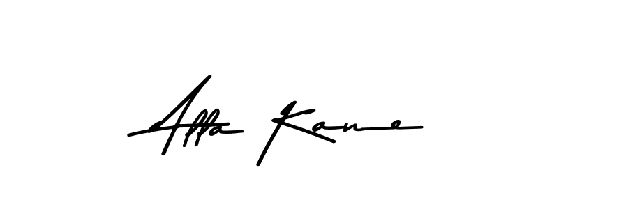 Make a beautiful signature design for name Alla Kane. With this signature (Asem Kandis PERSONAL USE) style, you can create a handwritten signature for free. Alla Kane signature style 9 images and pictures png