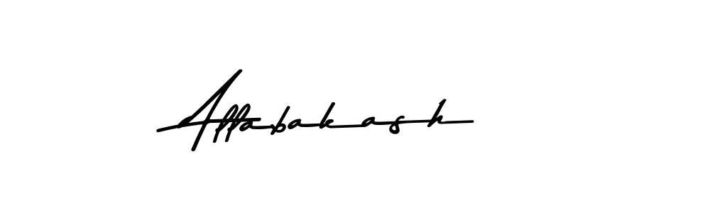 Similarly Asem Kandis PERSONAL USE is the best handwritten signature design. Signature creator online .You can use it as an online autograph creator for name Allabakash. Allabakash signature style 9 images and pictures png