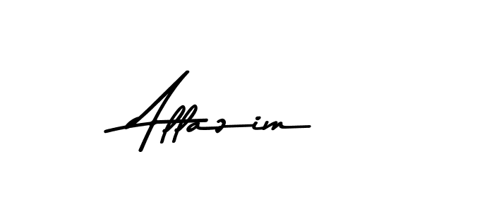 Also You can easily find your signature by using the search form. We will create Allazim name handwritten signature images for you free of cost using Asem Kandis PERSONAL USE sign style. Allazim signature style 9 images and pictures png