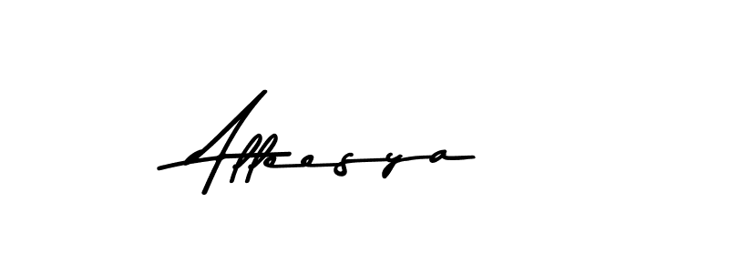 Make a beautiful signature design for name Alleesya. Use this online signature maker to create a handwritten signature for free. Alleesya signature style 9 images and pictures png