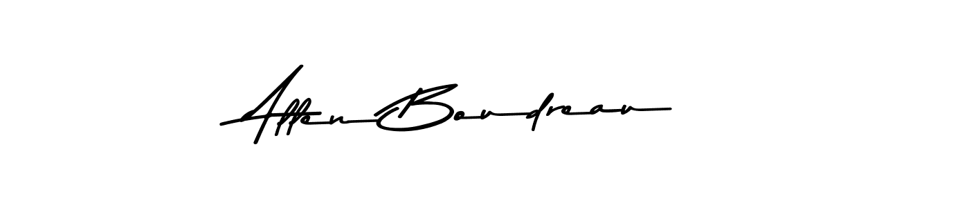 Also You can easily find your signature by using the search form. We will create Allen Boudreau name handwritten signature images for you free of cost using Asem Kandis PERSONAL USE sign style. Allen Boudreau signature style 9 images and pictures png