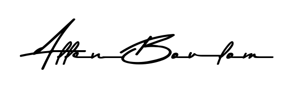 Create a beautiful signature design for name Allen Boulom. With this signature (Asem Kandis PERSONAL USE) fonts, you can make a handwritten signature for free. Allen Boulom signature style 9 images and pictures png