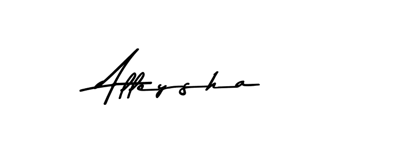 Create a beautiful signature design for name Alleysha. With this signature (Asem Kandis PERSONAL USE) fonts, you can make a handwritten signature for free. Alleysha signature style 9 images and pictures png