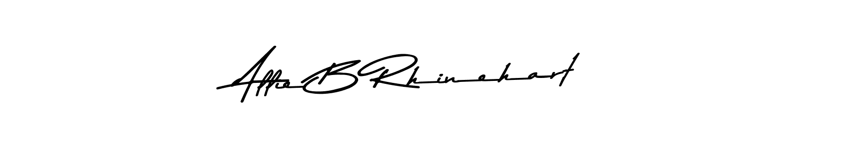 if you are searching for the best signature style for your name Allie B Rhinehart. so please give up your signature search. here we have designed multiple signature styles  using Asem Kandis PERSONAL USE. Allie B Rhinehart signature style 9 images and pictures png