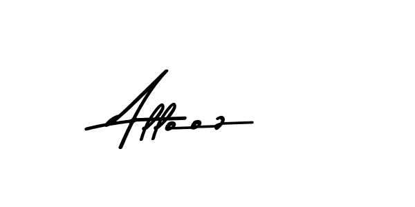 Also we have Allooz name is the best signature style. Create professional handwritten signature collection using Asem Kandis PERSONAL USE autograph style. Allooz signature style 9 images and pictures png