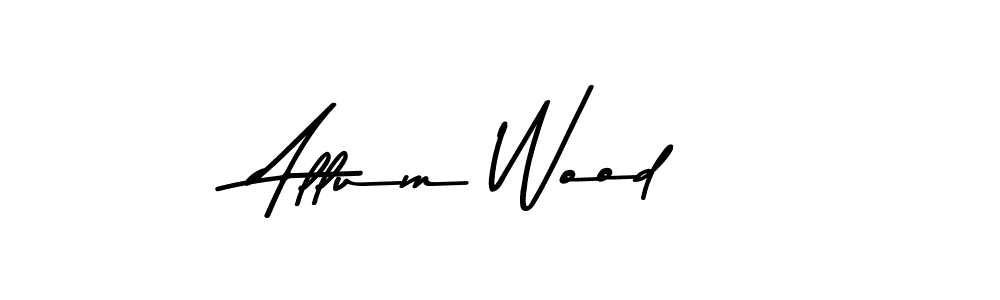 You can use this online signature creator to create a handwritten signature for the name Allum Wood. This is the best online autograph maker. Allum Wood signature style 9 images and pictures png