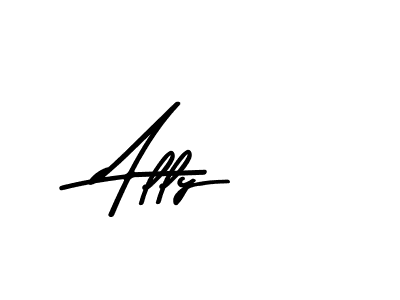 Design your own signature with our free online signature maker. With this signature software, you can create a handwritten (Asem Kandis PERSONAL USE) signature for name Ally. Ally signature style 9 images and pictures png