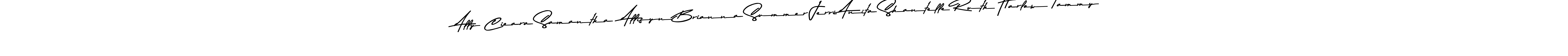 Here are the top 10 professional signature styles for the name Ally Cieara Samantha  Allisyn Brianna Summer Jerri Anita Shantelle Ruth Harlow Tammy. These are the best autograph styles you can use for your name. Ally Cieara Samantha  Allisyn Brianna Summer Jerri Anita Shantelle Ruth Harlow Tammy signature style 9 images and pictures png