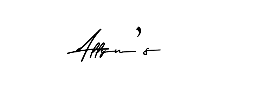 How to Draw Allyn’s signature style? Asem Kandis PERSONAL USE is a latest design signature styles for name Allyn’s. Allyn’s signature style 9 images and pictures png