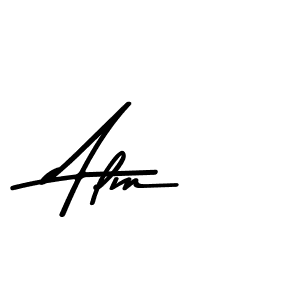 How to make Alm signature? Asem Kandis PERSONAL USE is a professional autograph style. Create handwritten signature for Alm name. Alm signature style 9 images and pictures png