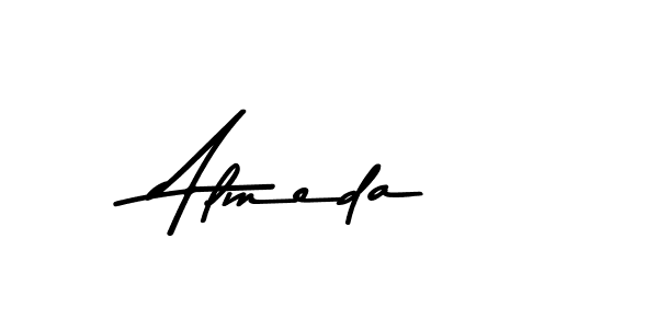 How to make Almeda signature? Asem Kandis PERSONAL USE is a professional autograph style. Create handwritten signature for Almeda name. Almeda signature style 9 images and pictures png
