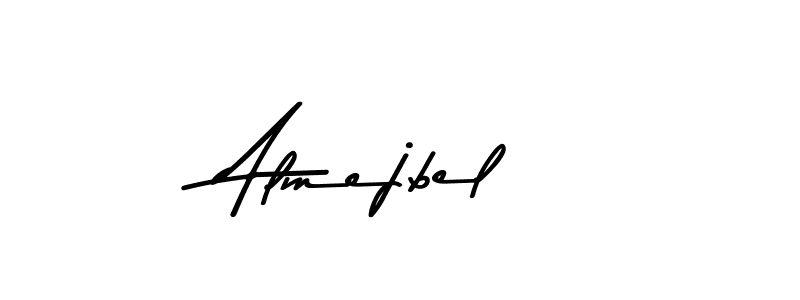 Make a beautiful signature design for name Almejbel. With this signature (Asem Kandis PERSONAL USE) style, you can create a handwritten signature for free. Almejbel signature style 9 images and pictures png