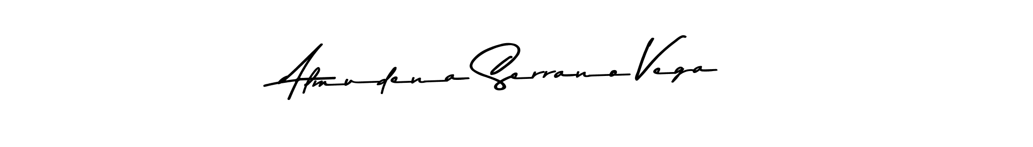 Design your own signature with our free online signature maker. With this signature software, you can create a handwritten (Asem Kandis PERSONAL USE) signature for name Almudena Serrano Vega. Almudena Serrano Vega signature style 9 images and pictures png
