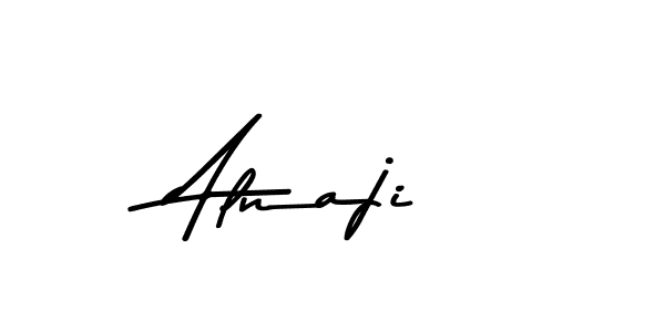 How to make Alnaji signature? Asem Kandis PERSONAL USE is a professional autograph style. Create handwritten signature for Alnaji name. Alnaji signature style 9 images and pictures png