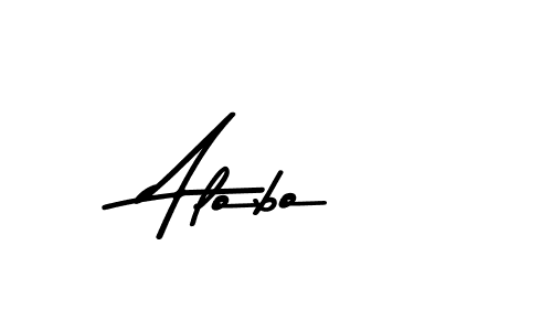 How to make Alobo signature? Asem Kandis PERSONAL USE is a professional autograph style. Create handwritten signature for Alobo name. Alobo signature style 9 images and pictures png