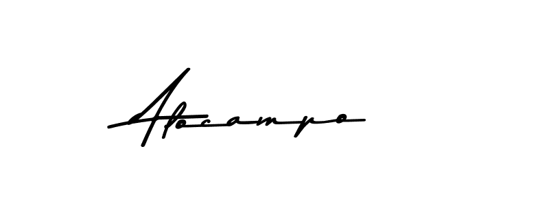 Create a beautiful signature design for name Alocampo. With this signature (Asem Kandis PERSONAL USE) fonts, you can make a handwritten signature for free. Alocampo signature style 9 images and pictures png